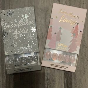 BUNDLE—2- Red Aspen Nail Dashes